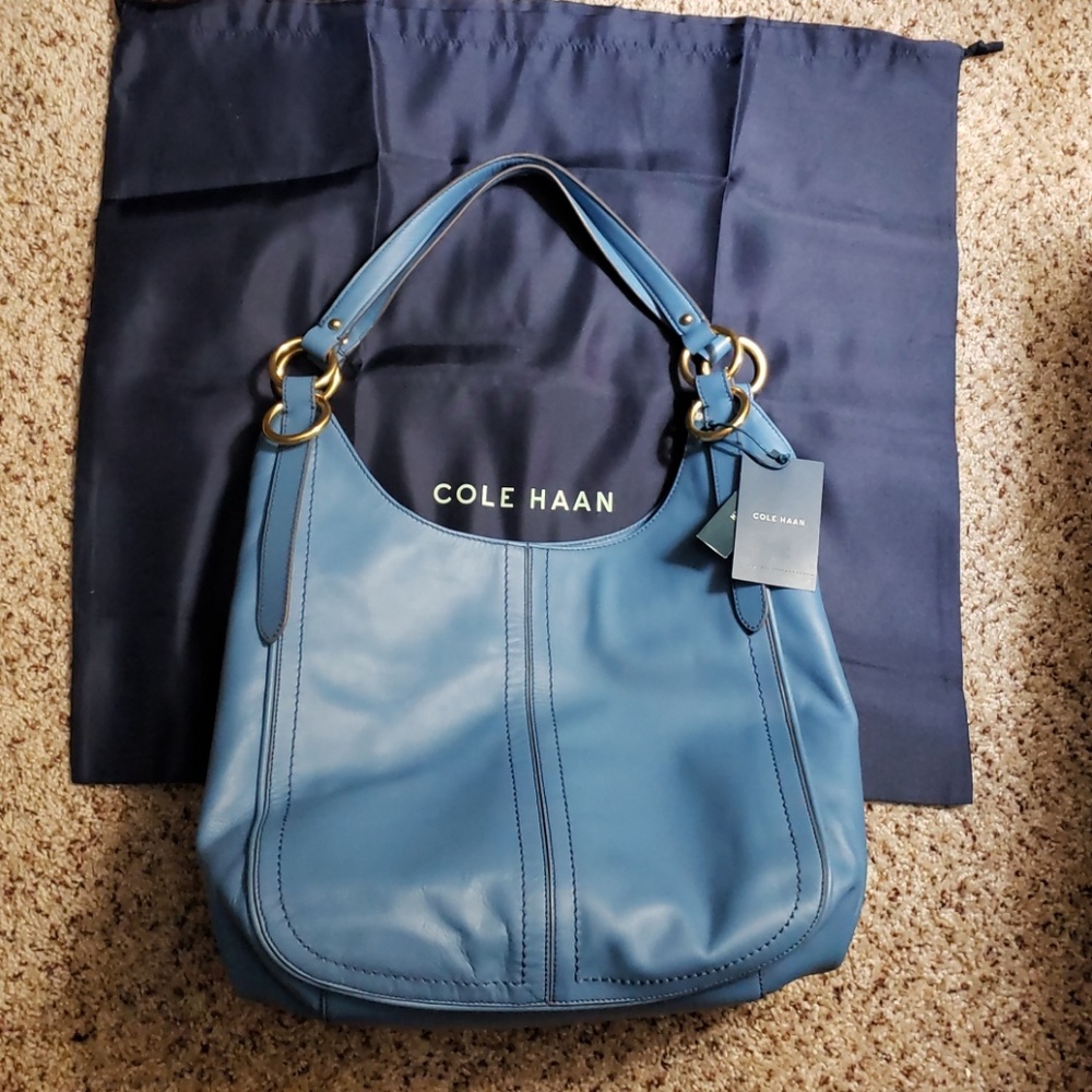Sold. Cole Haan Julianne Leather Tote Bag - Picture 8 of 8